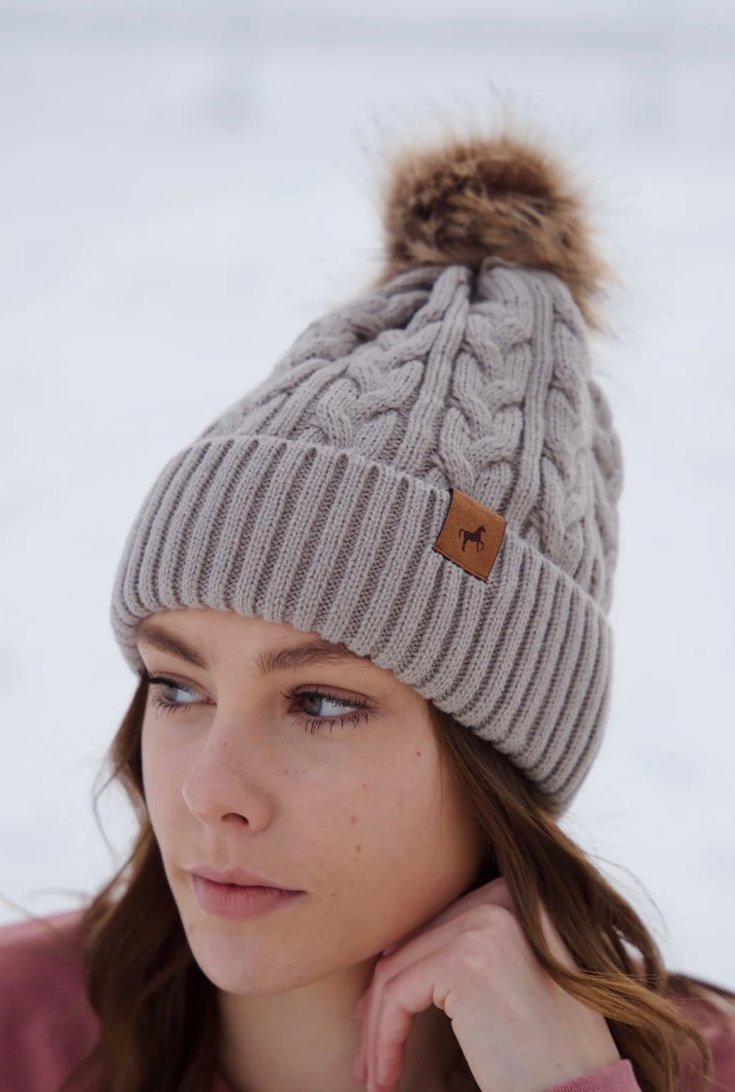 Scope Equestrian Pom Pom Toque