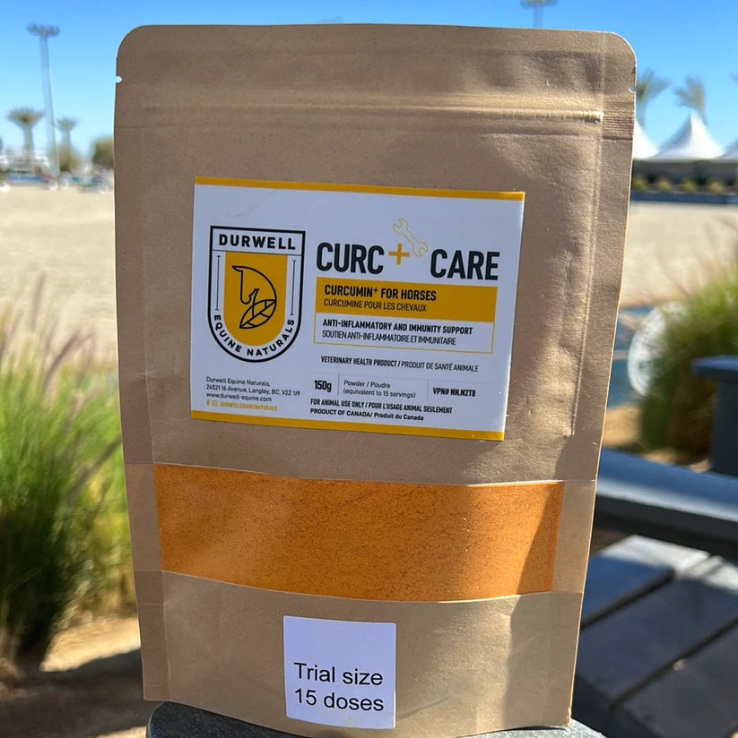 DURWELL EQUINE NATURALS Curc + Care: Anti-inflammatory Support for Horses
