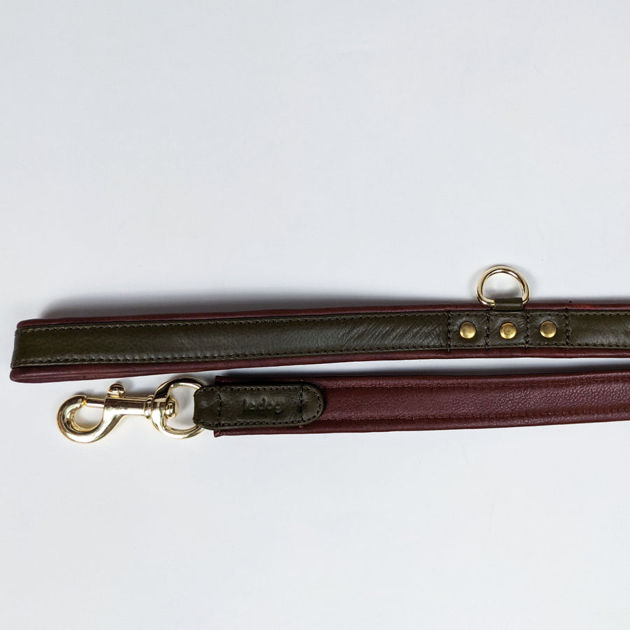 Padded Leather Leash