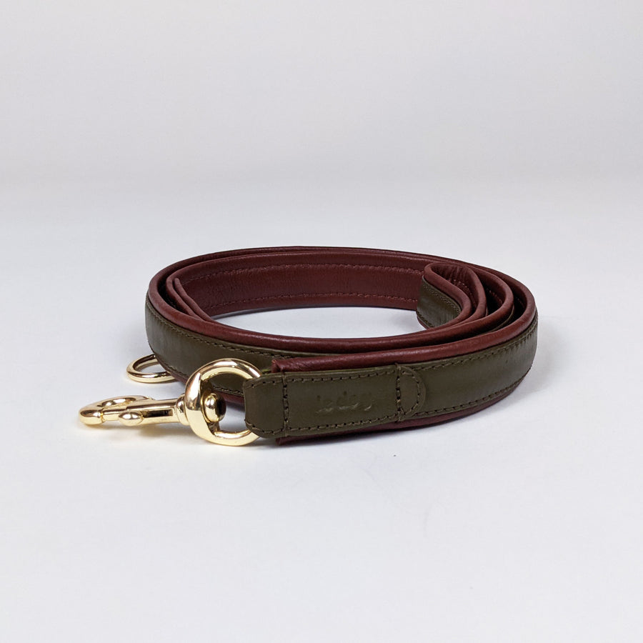 Padded Leather Leash
