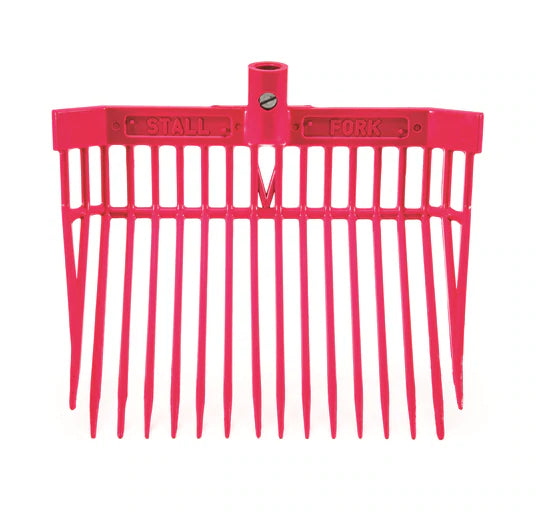 KD-115 Angled Stall Fork - Complete Fork and Handle