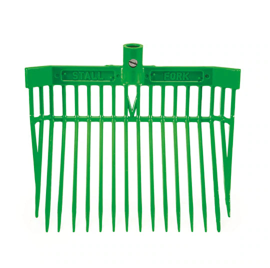 KD-115 Angled Stall Fork - Complete Fork and Handle