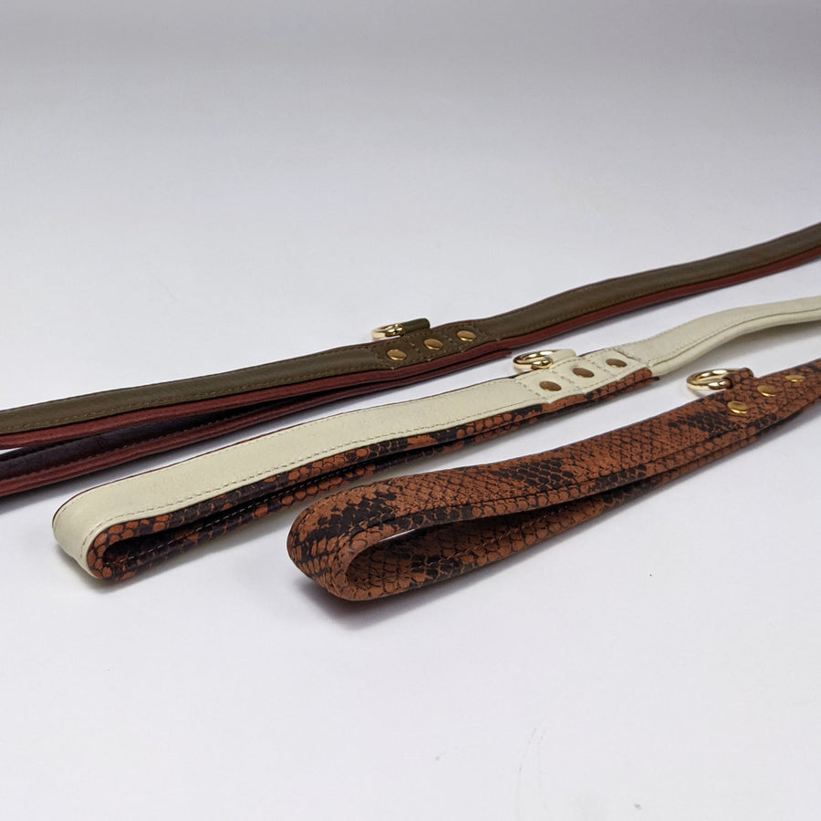 Padded Leather Leash