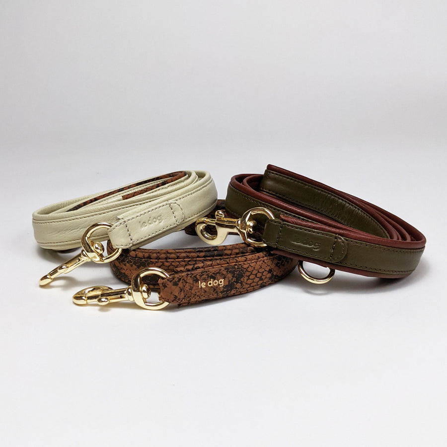 Padded Leather Leash