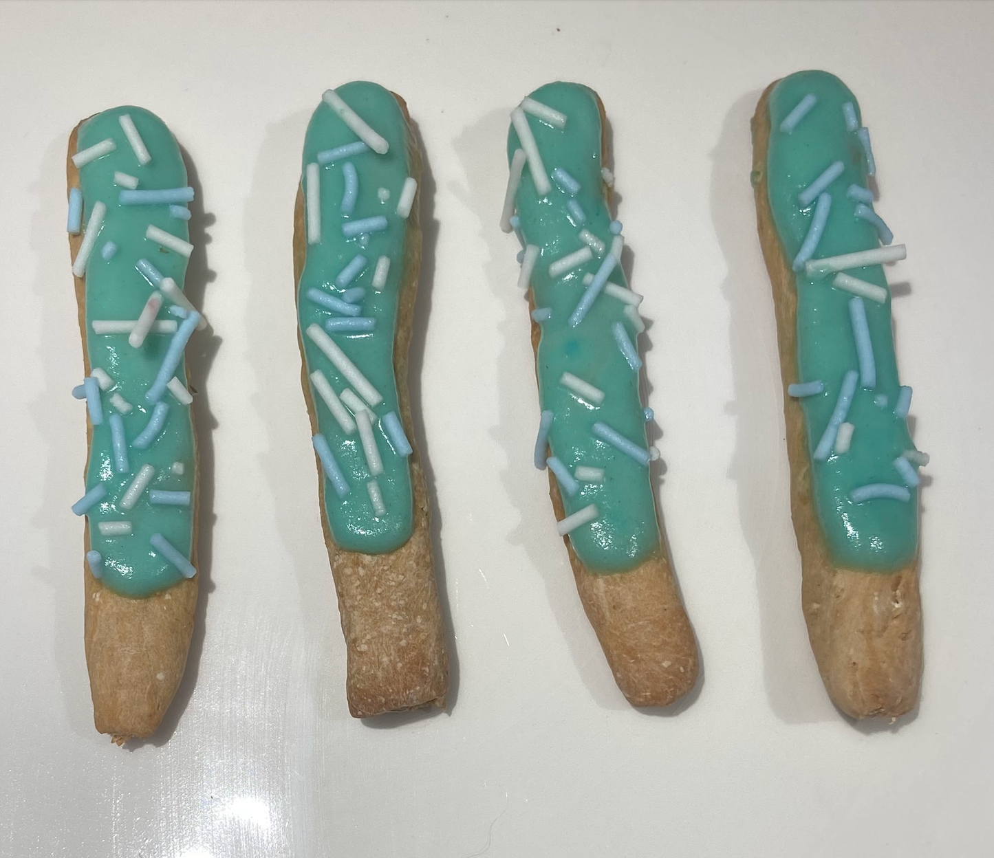 horse cookies: Colourful Pretzels