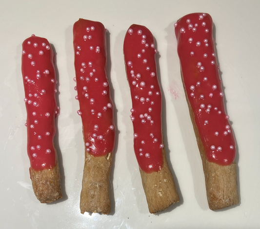 horse cookies: Colourful Pretzels