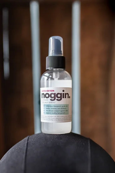 The Infused Equestrian-noggin. A Fresh Helmet Spray