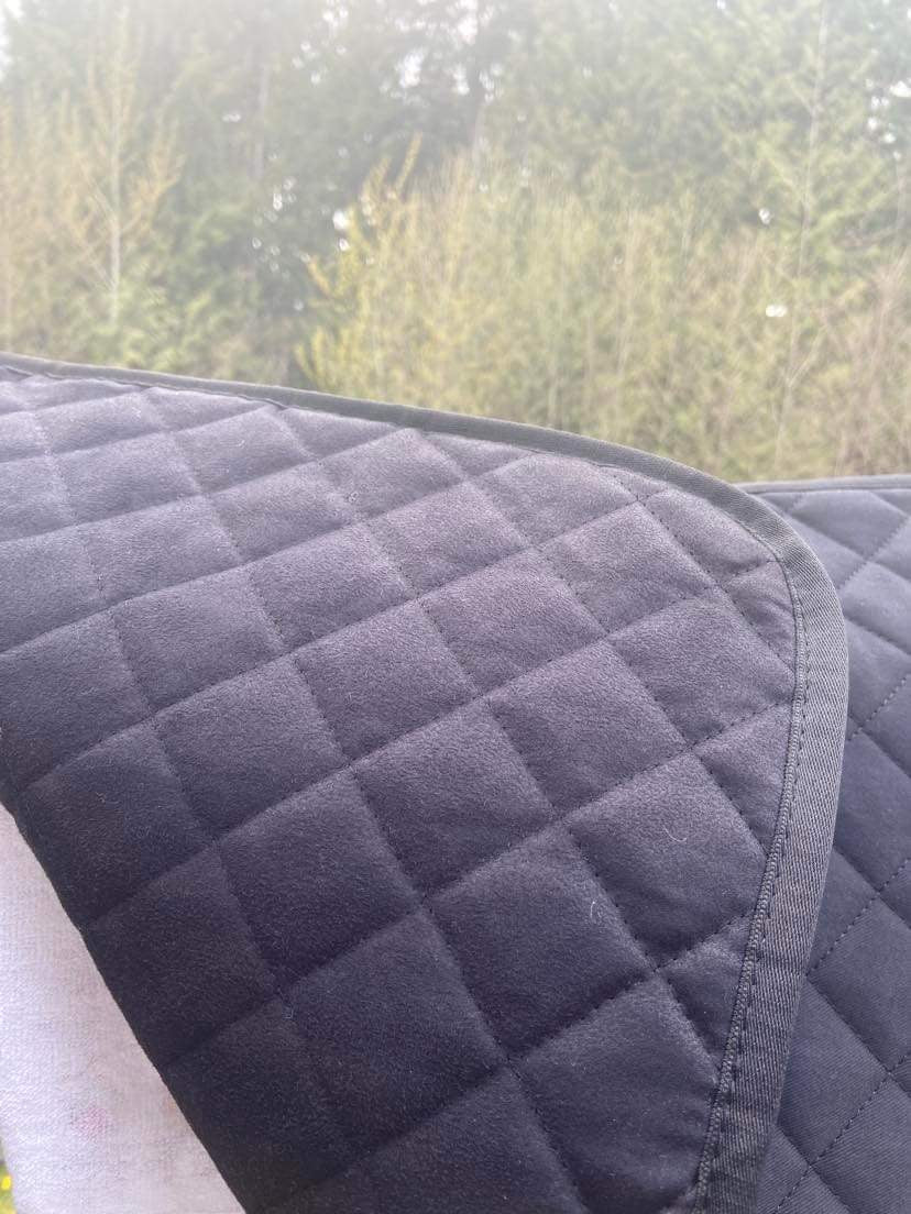 Western saddle pad liner/under pad