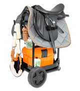 Rolling Saddle & Equipment Rack