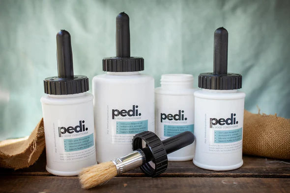 The Infused Equestrian-pedi. A Hoof Conditioner
