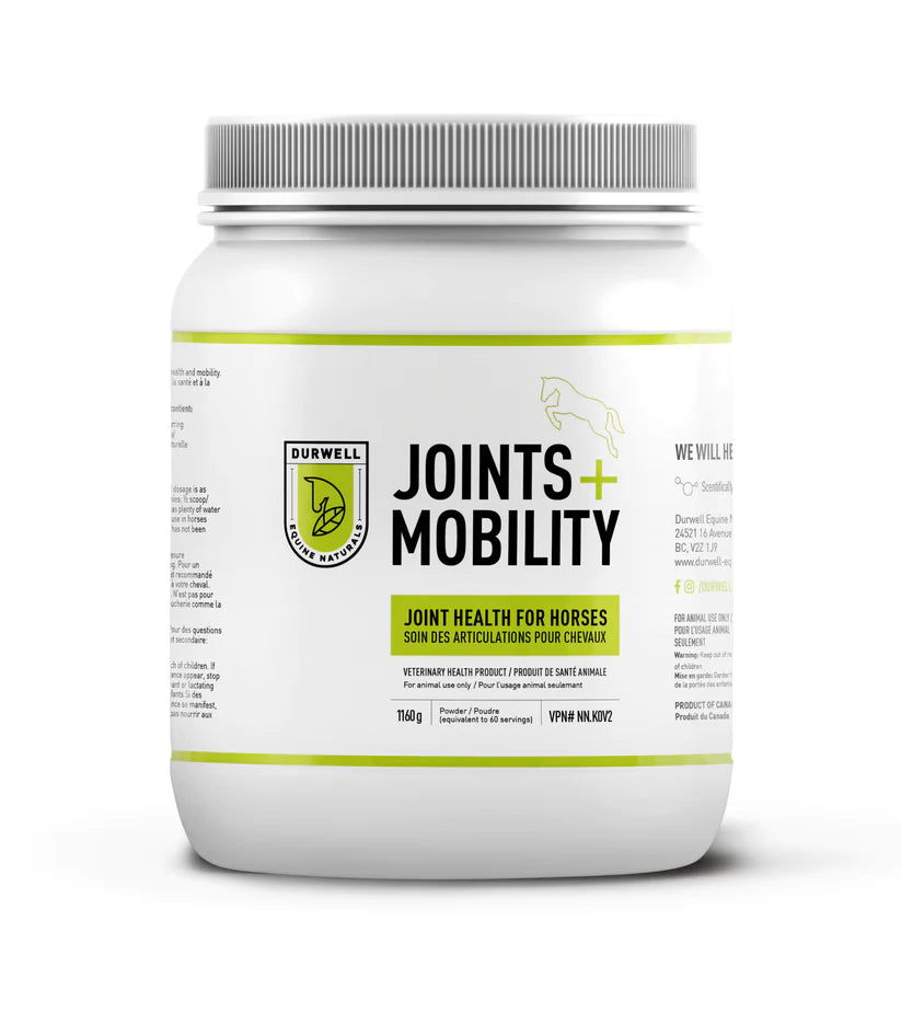 DURWELL EQUINE NATURALS  Joints + Mobility: Mineral Blend for Joint Health no