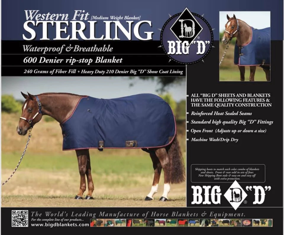 Big D - Sterling Winter Turnout - Western Cut 240G