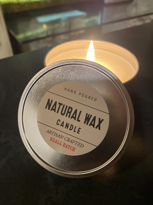 Equus Soap Co. Hand Poured Natural Wax Candle – Apple Cider – 8 oz.