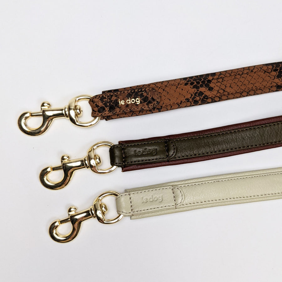 Padded Leather Leash