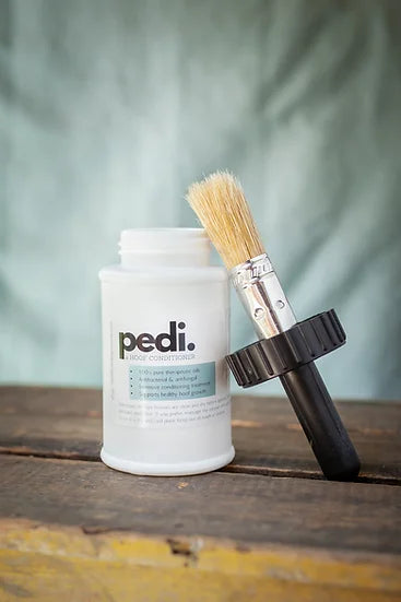 The Infused Equestrian-pedi. A Hoof Conditioner