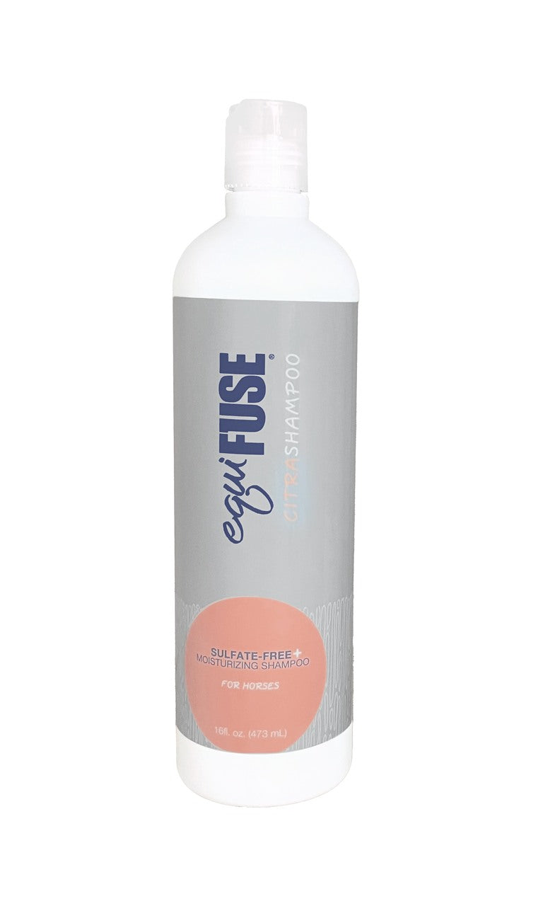 EQUIFUSE CitraShampoo Sulfate Free + Foaming Horse Shampoo 16 oz
