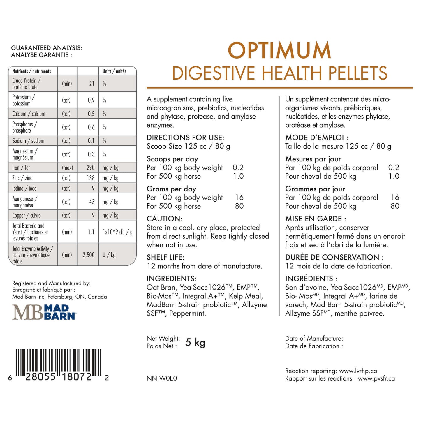 MadBarn- OPTIMUM DIGESTIVE HEALTH