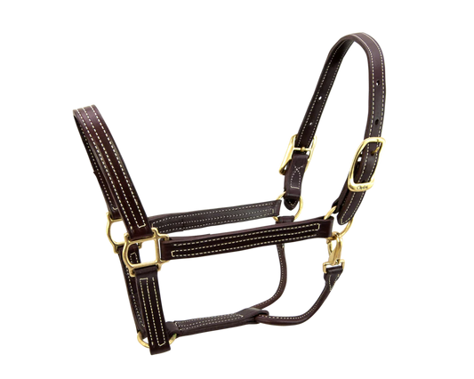 WALSH LEATHER BRITISH HALTER