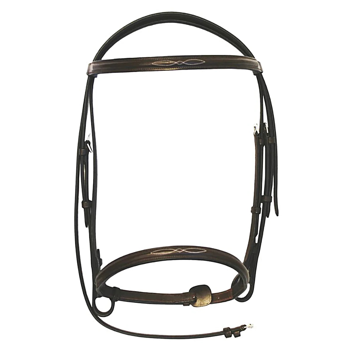 HDR ADVANTAGE RAISED FANCY STITCHED BRIDLE WITH LACED REINS